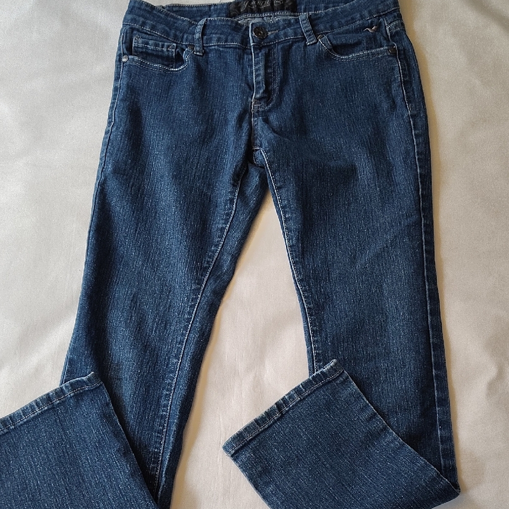 Grane Dark Blue Straight Leg Jeans EUC Size 7
